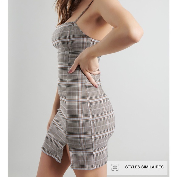 Plaid Mini Dress - Picture 3 of 7